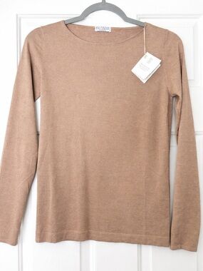Brunello Cucinelli Cashmere Sweater top small New with tags